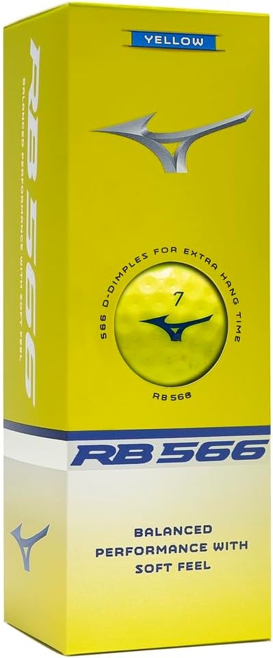 image:imageMizuno 2024 RB 566 Golf BallsOptic Yellow