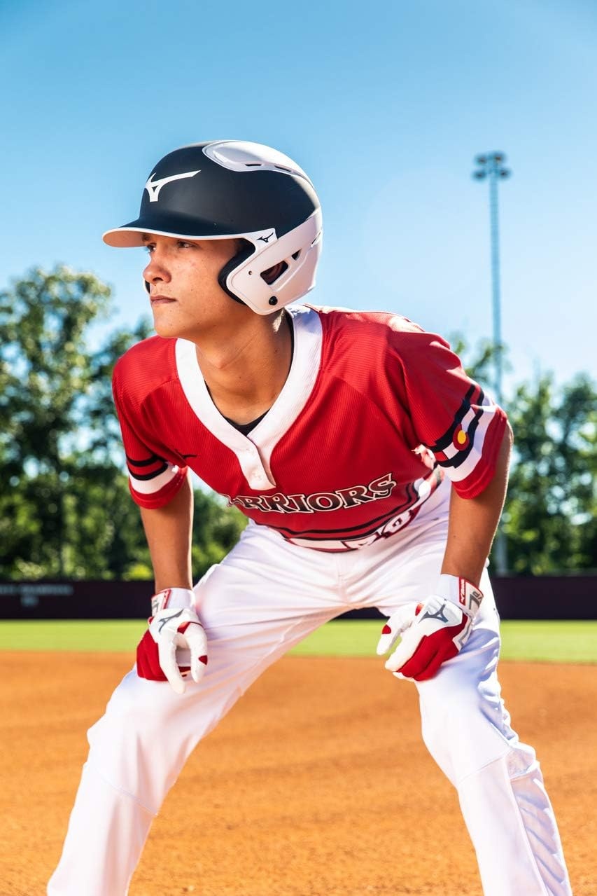 image:imageMizuno Adult B6 Baseball Batting HelmetCardinalWhite