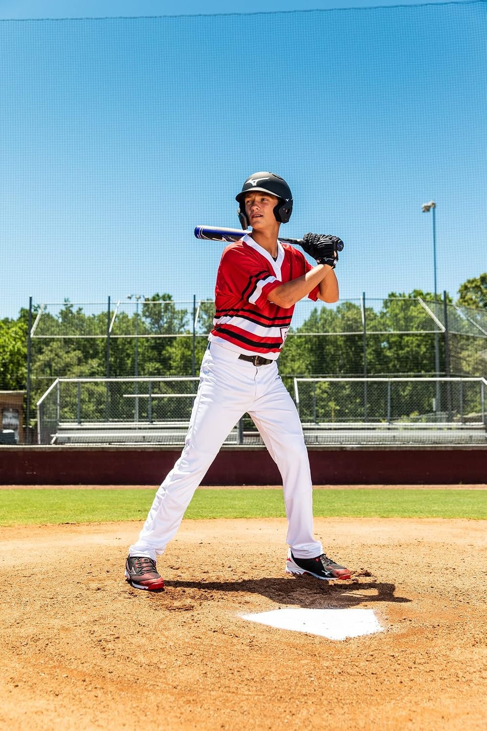 image:imageMizuno Adult B6 Baseball Batting HelmetRed