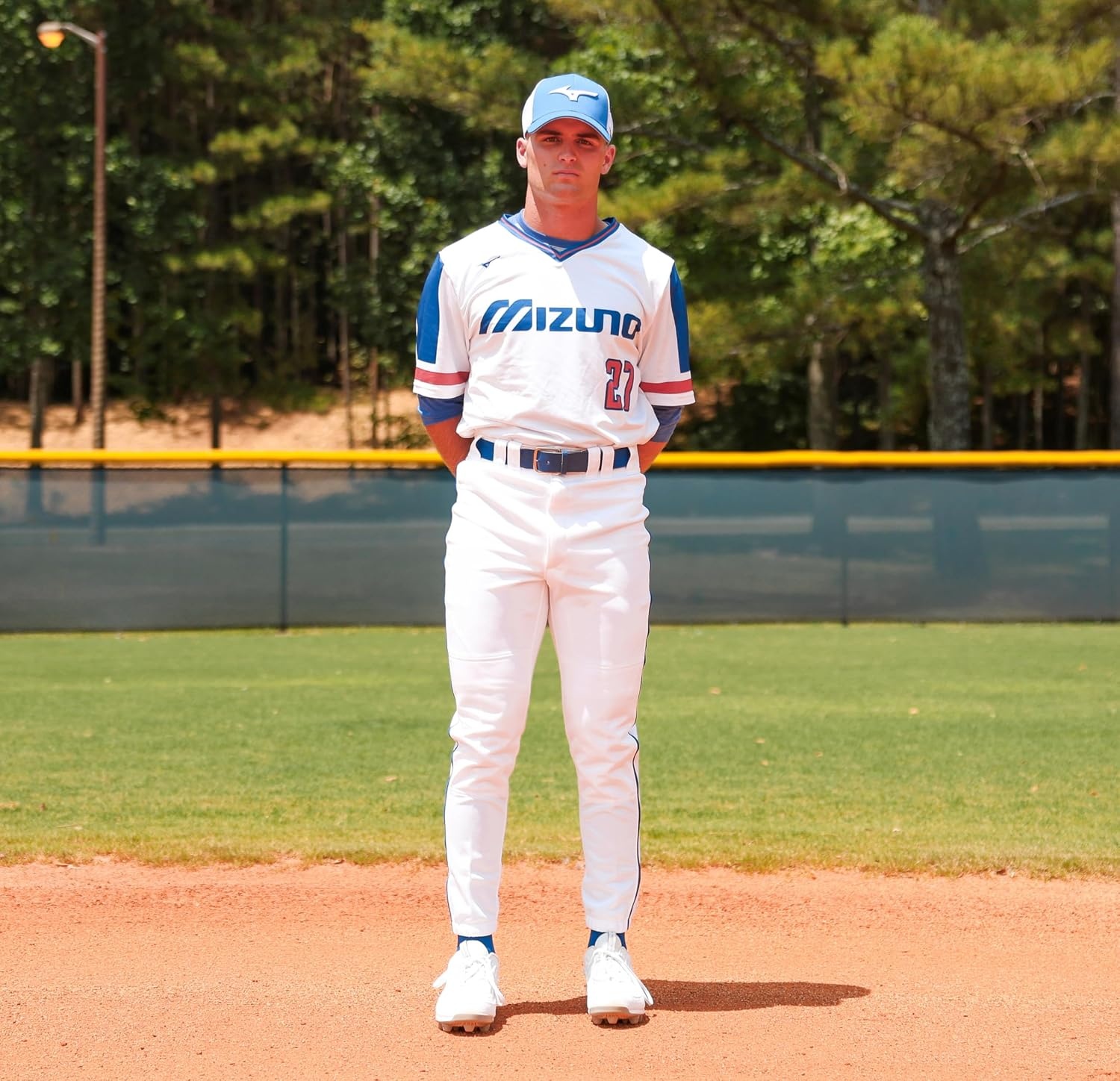 image:imageMizuno Adult Mens Premier Piped Baseball PantGreyNavy