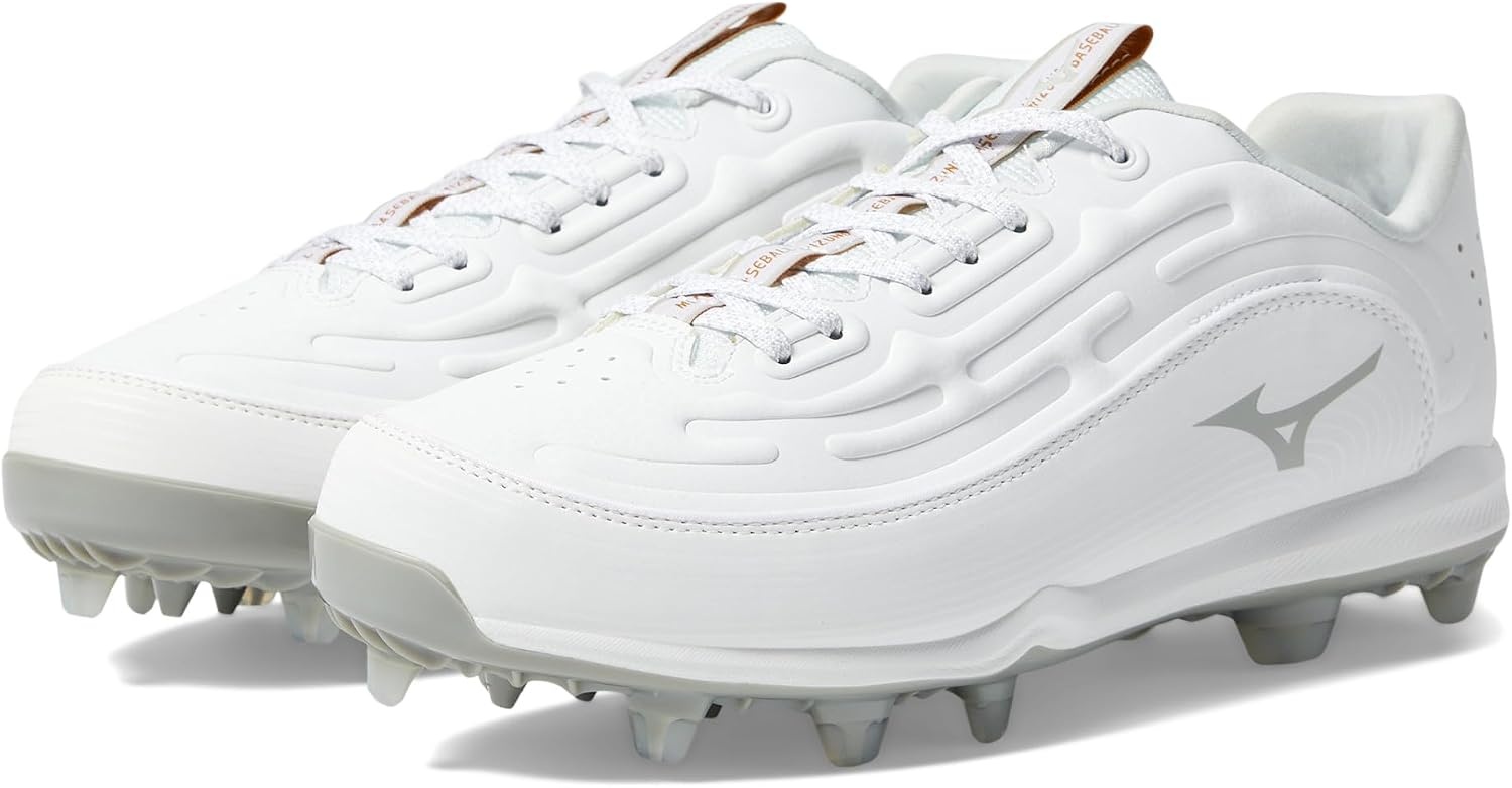 image:imageMizuno Ambition 3 Low TPU Mens Molded Baseball Cleat White US Mens 15