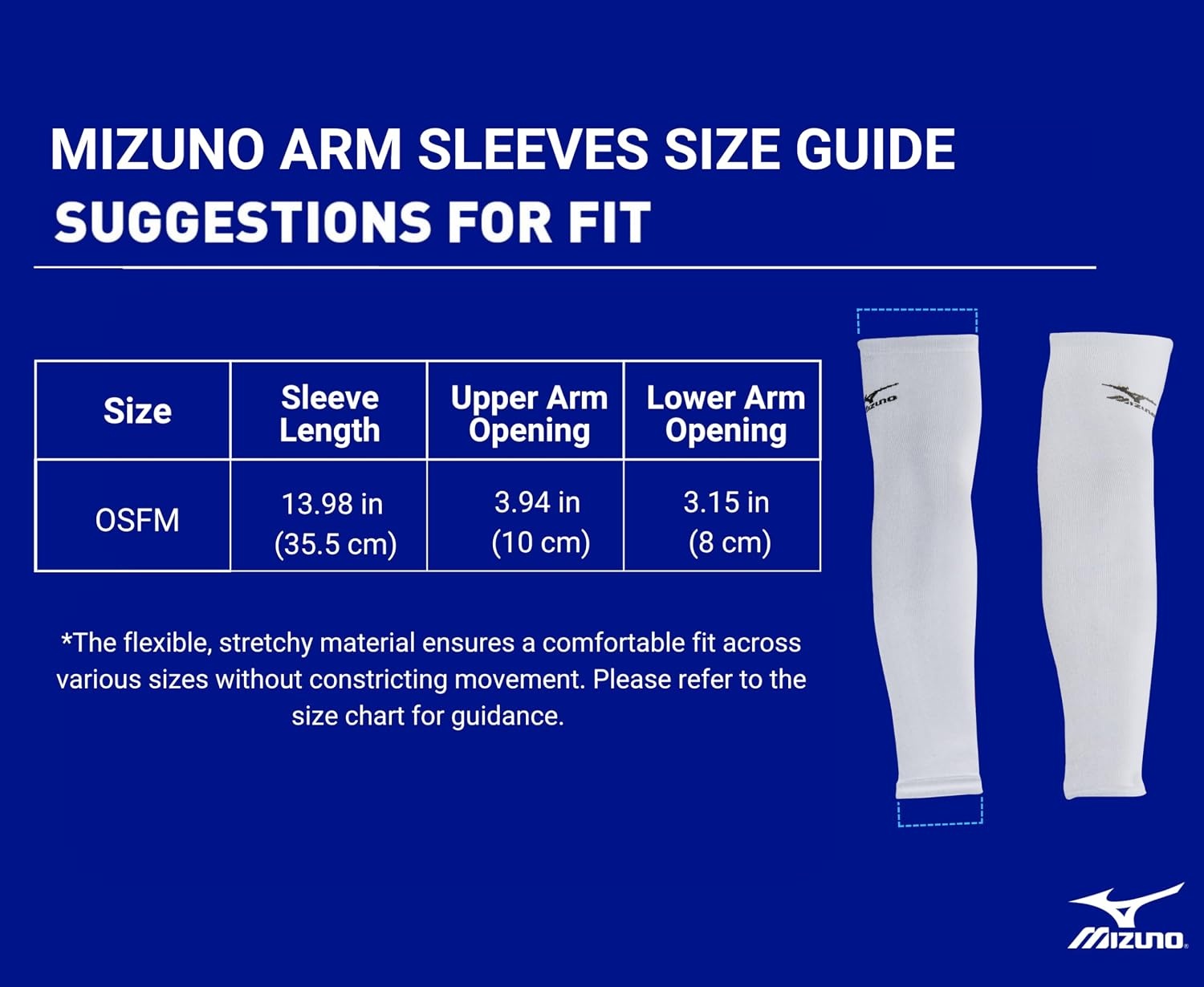 image:imageMizuno Arm SleevesBlack
