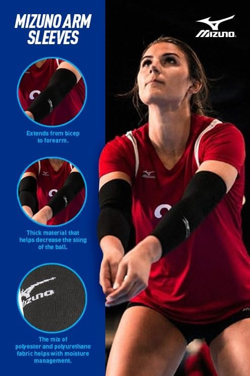 image:imageMizuno Arm SleevesNavy