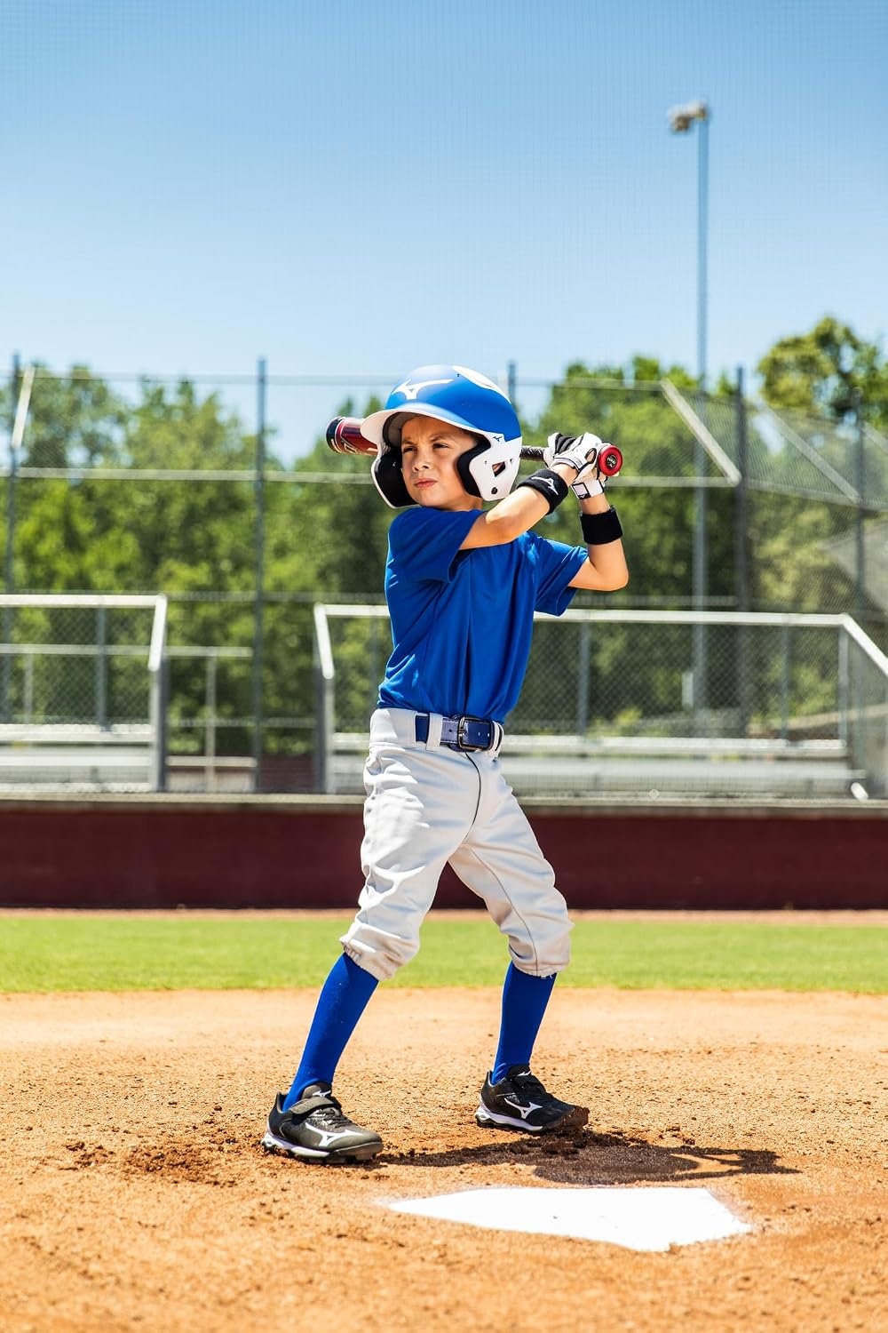 image:imageMizuno B6 Baseball Batting HelmetRedWhite