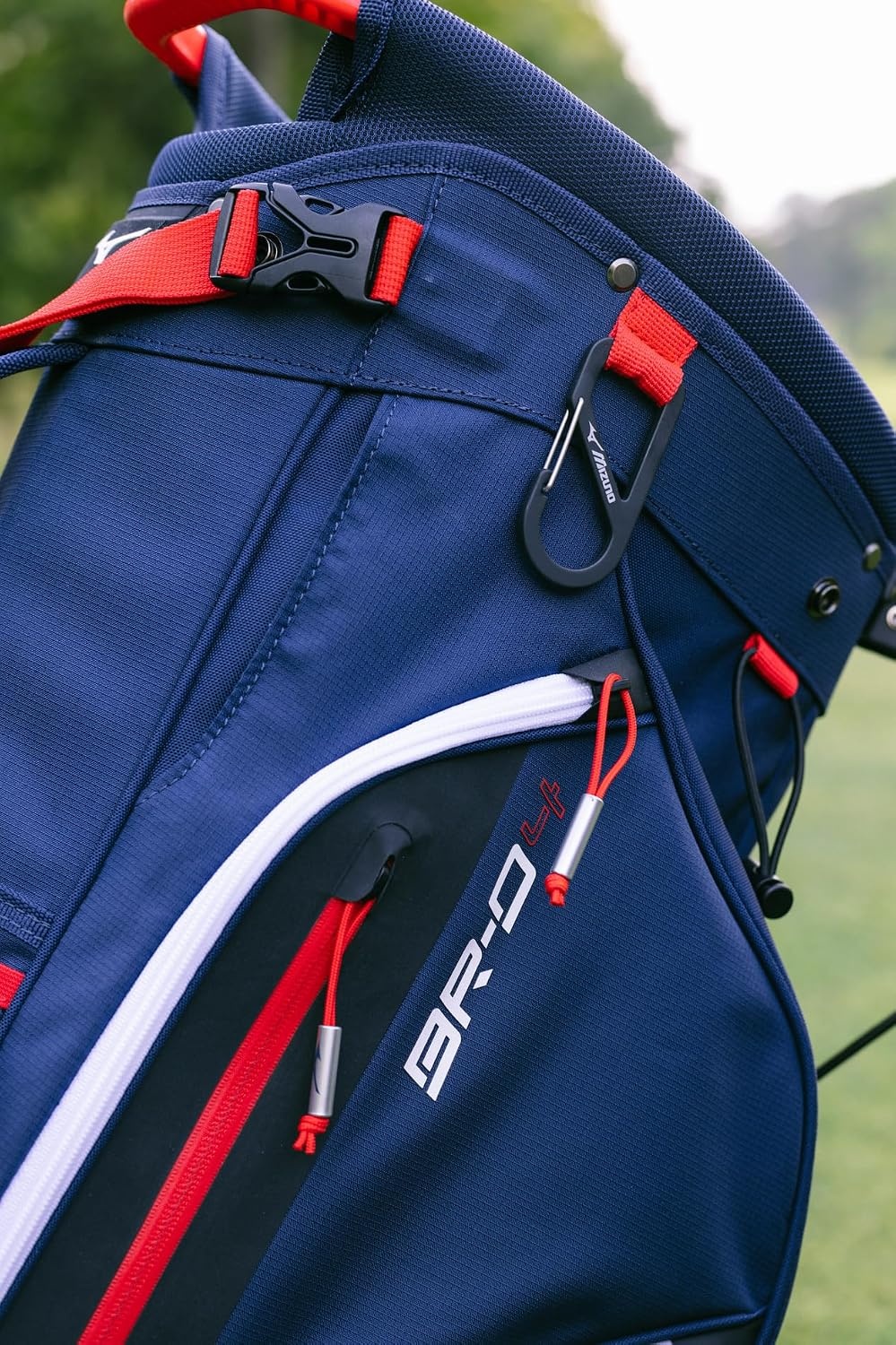 image:imageMizuno BRD4 Stand Golf BagNavyRed