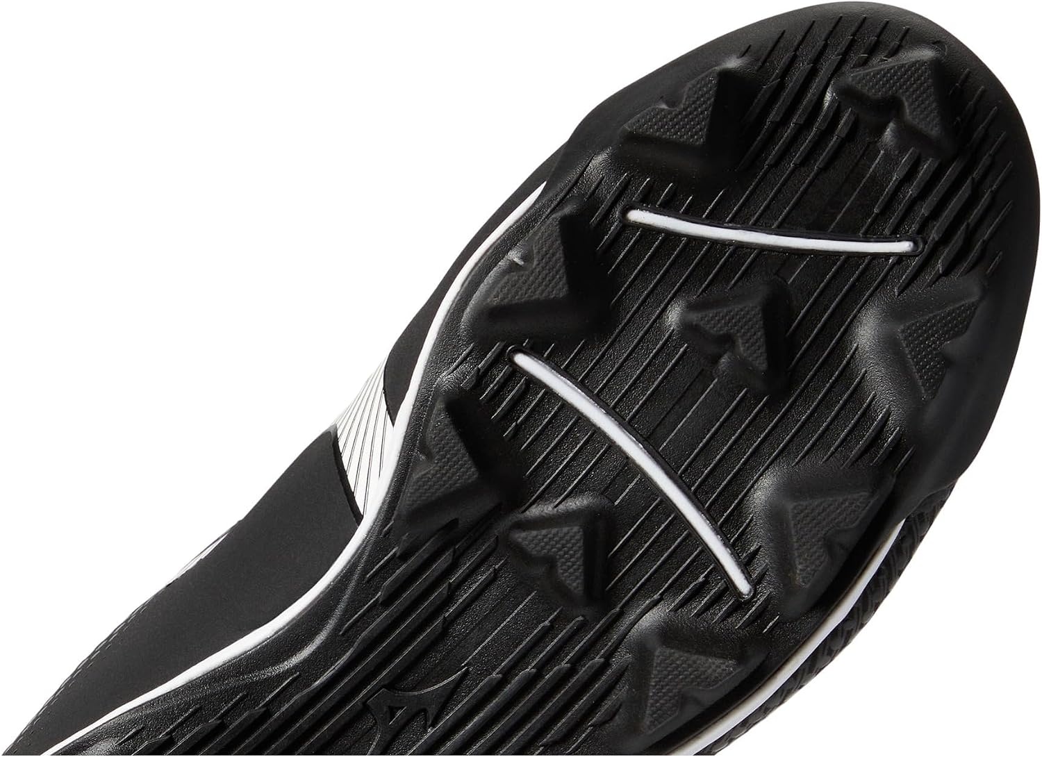 image:imageMizuno Boys Wave Lightrevo Jr Baseball ShoeBlackWhite