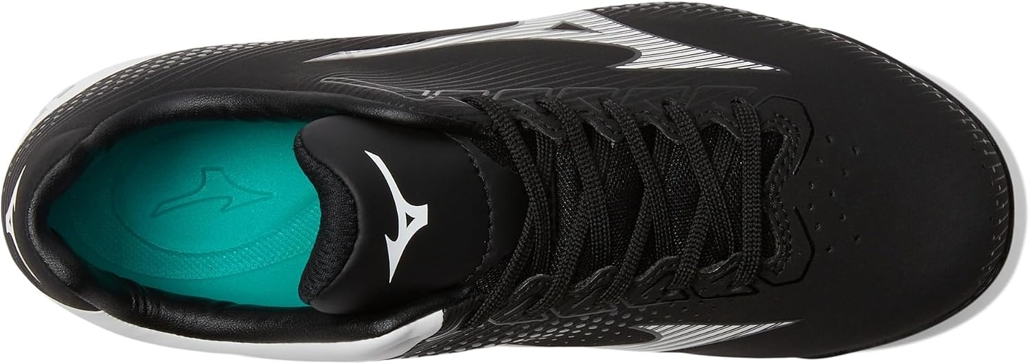 image:imageMizuno Boys Wave Lightrevo Jr Baseball ShoeBlackWhite
