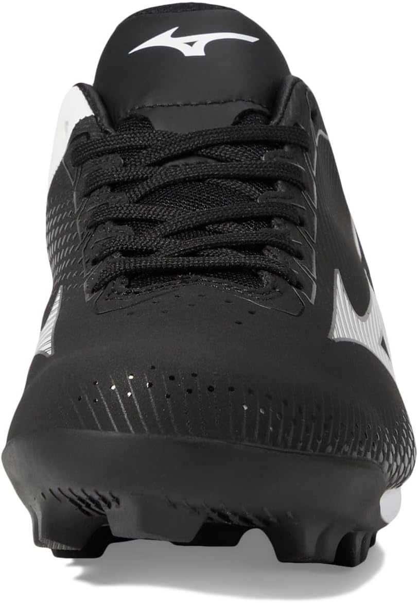 image:imageMizuno Boys Wave Lightrevo Jr Baseball ShoeBlackWhite