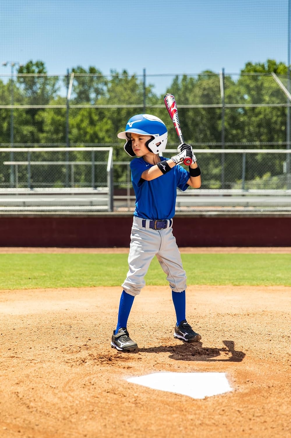 image:imageMizuno Classic Elastic BaseballSoftball Belt Youth and AdultCharcoal