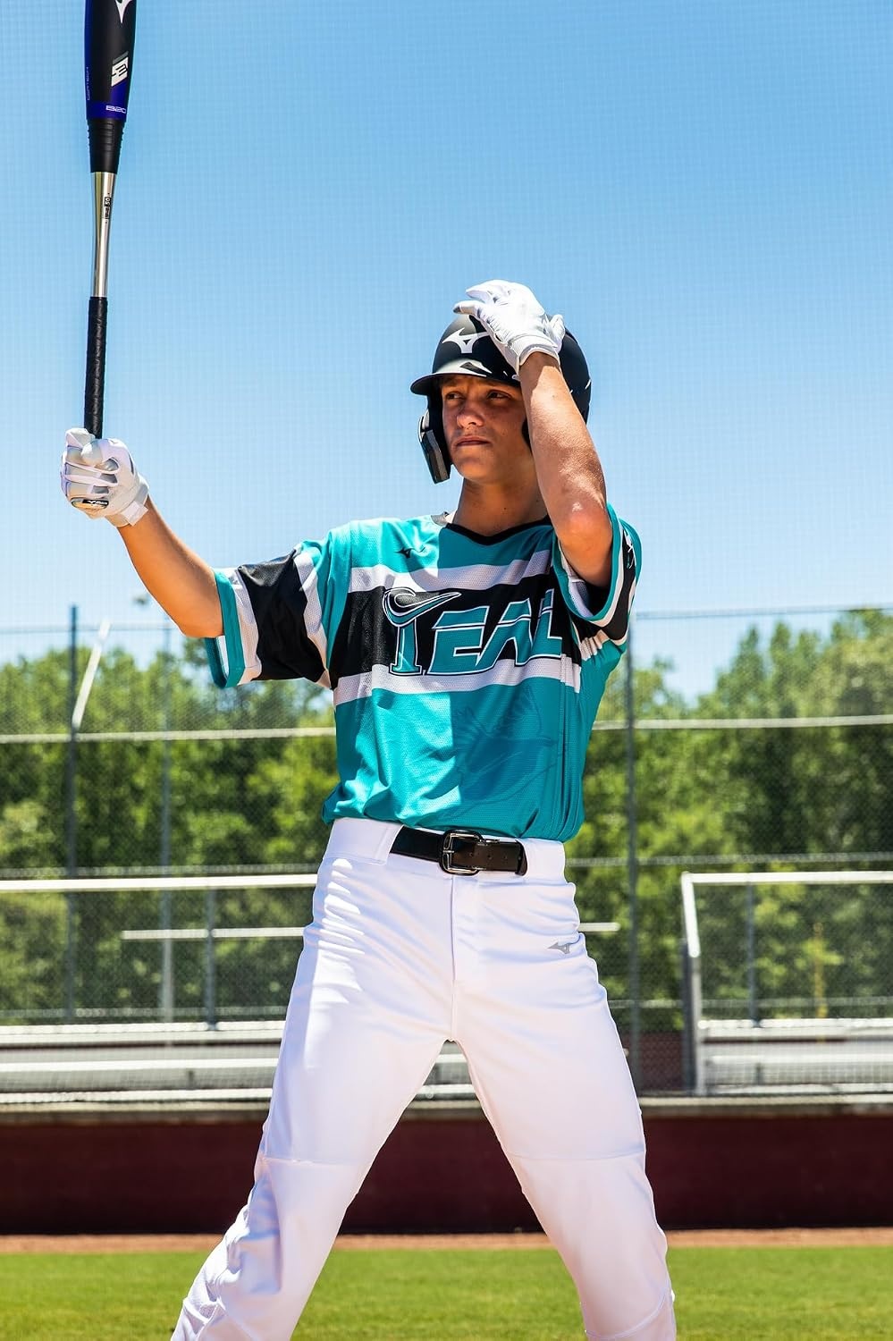 image:imageMizuno Classic Elastic BaseballSoftball Belt Youth and AdultNavy