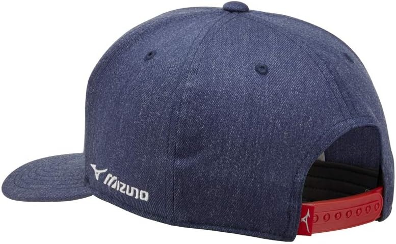 image:imageMizuno Diamond Snapback Golf Hat One SizeNavyred
