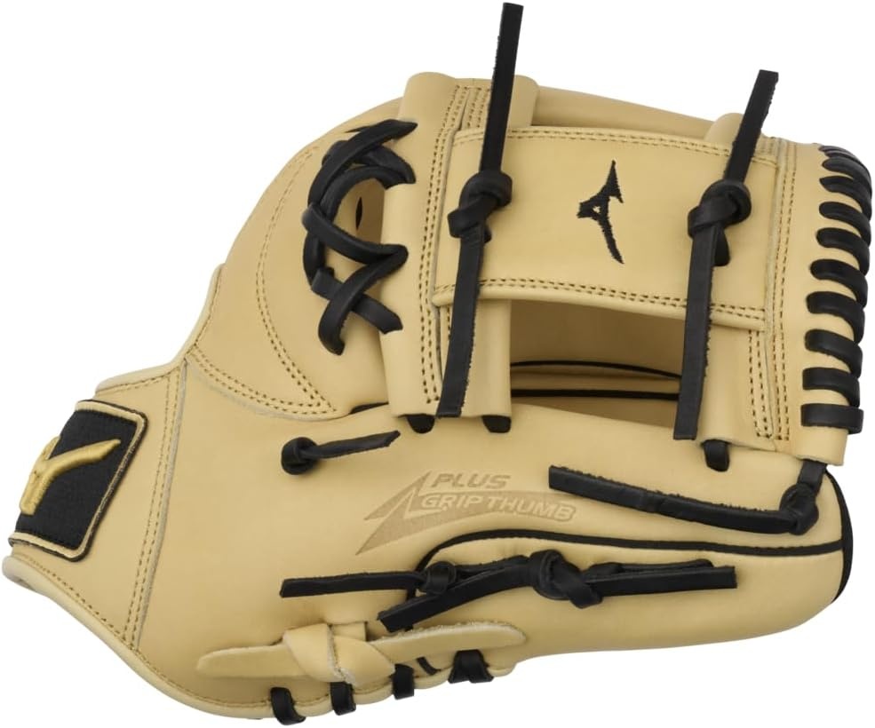 image:imageMizuno GMVP1177P4 MVP Prime BB Infielder Baseball Glove 1175 Center Pocket Design Deep 3 Web
