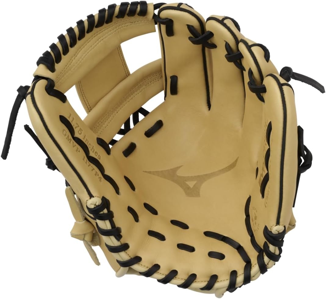 image:imageMizuno GMVP1177P4 MVP Prime BB Infielder Baseball Glove 1175 Center Pocket Design Deep 3 Web