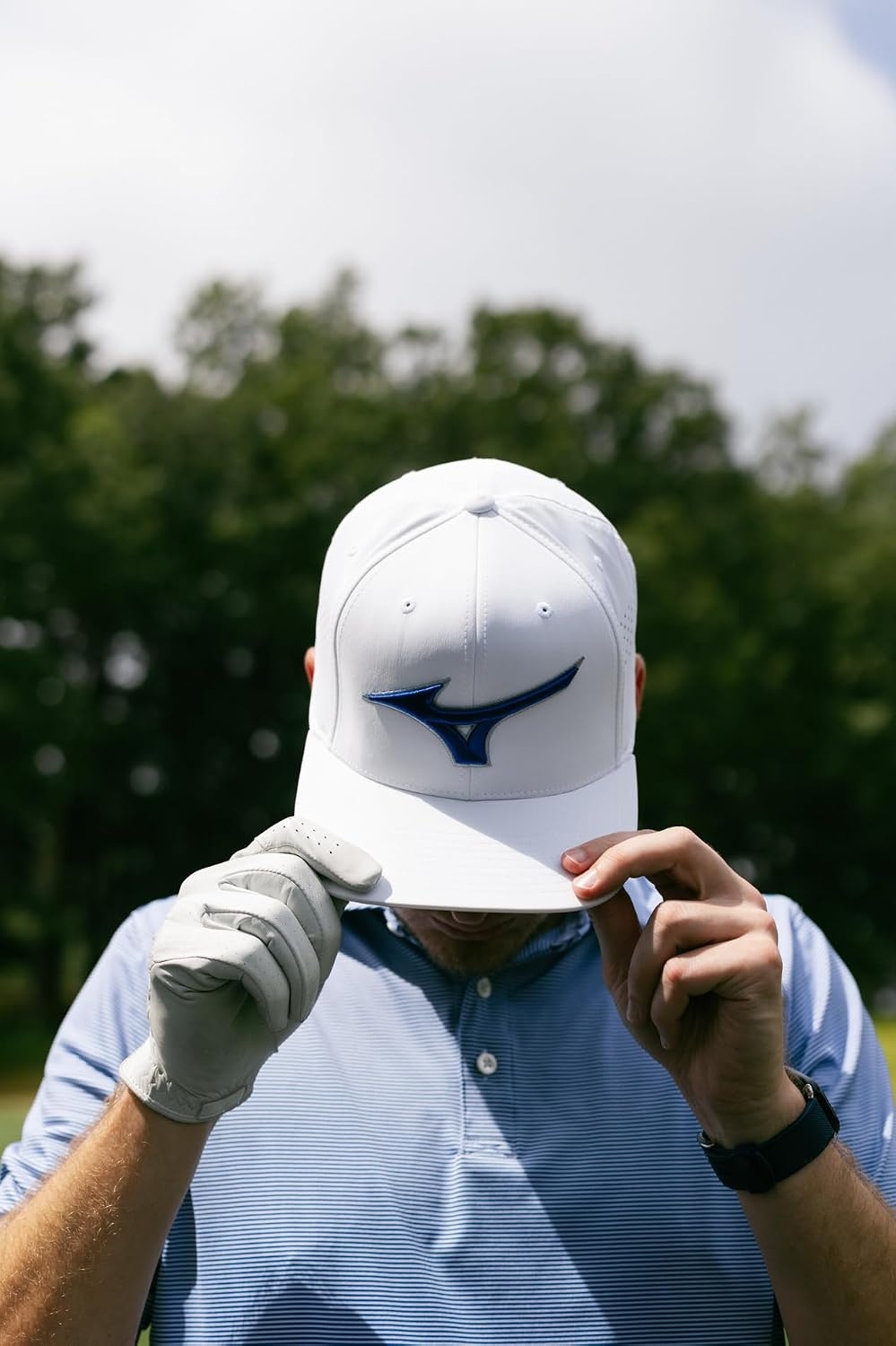image:imageMizuno Golf Tour Flat Snapback HatWhite