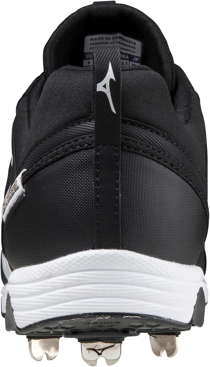 image:imageMizuno Mens 9Spike Ambition 2 Baseball ShoeBlackWhite