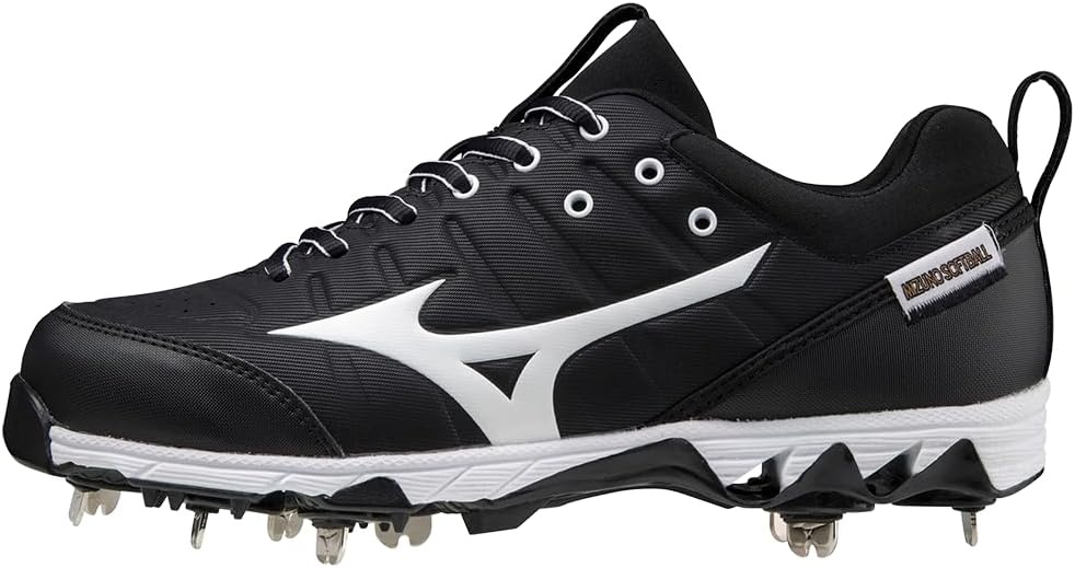 image:imageMizuno Mens 9Spike Ambition 2 Baseball ShoeBlackWhite