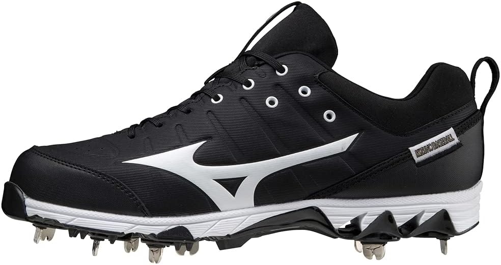 image:imageMizuno Mens 9Spike Ambition 2 Baseball ShoeBlackWhite