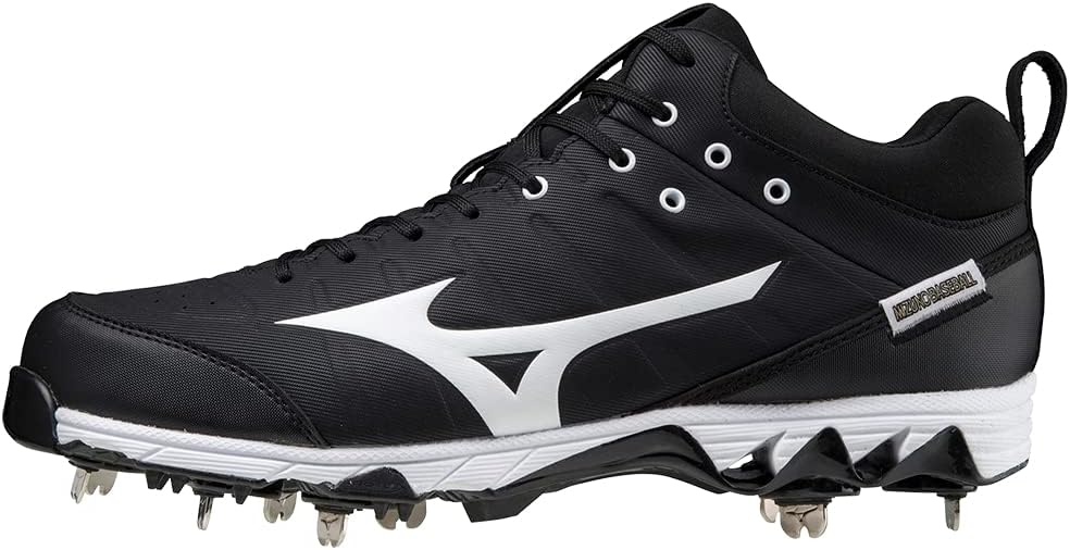 image:imageMizuno Mens 9Spike Ambition 2 Baseball ShoeBlackwhite 9000
