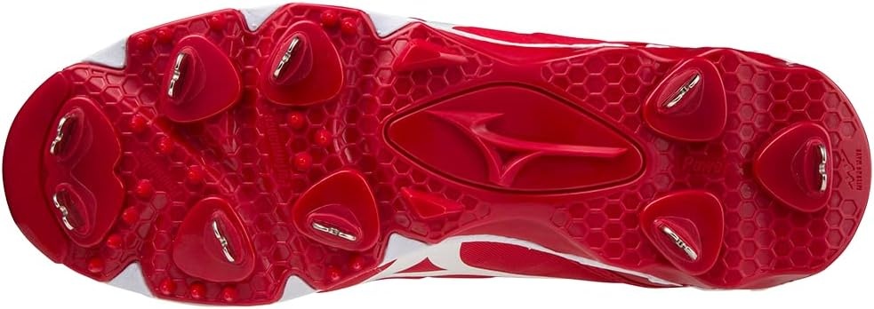 image:imageMizuno Mens 9Spike Ambition 2 Baseball ShoeRedwhite