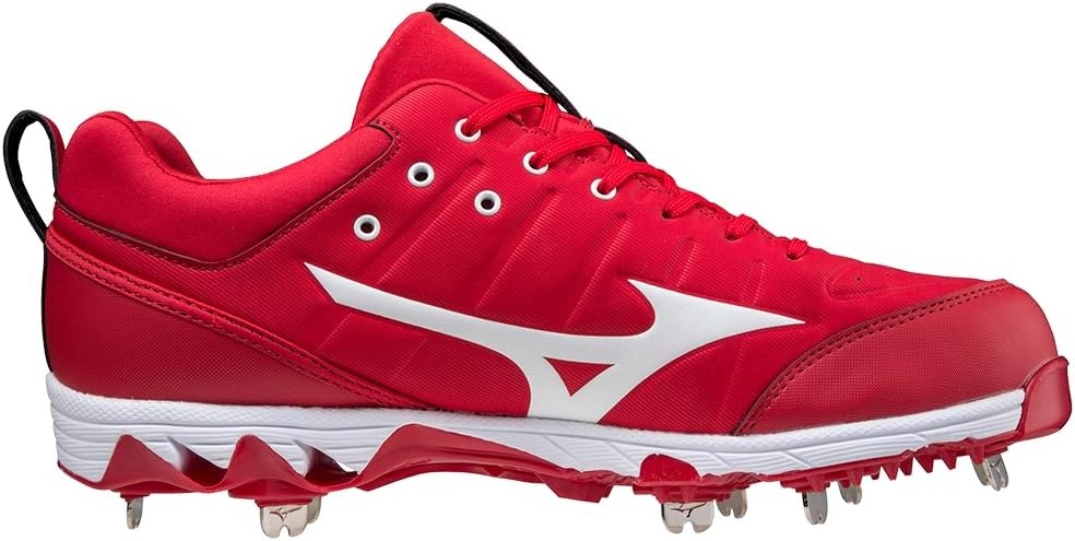 image:imageMizuno Mens 9Spike Ambition 2 Baseball ShoeRedwhite