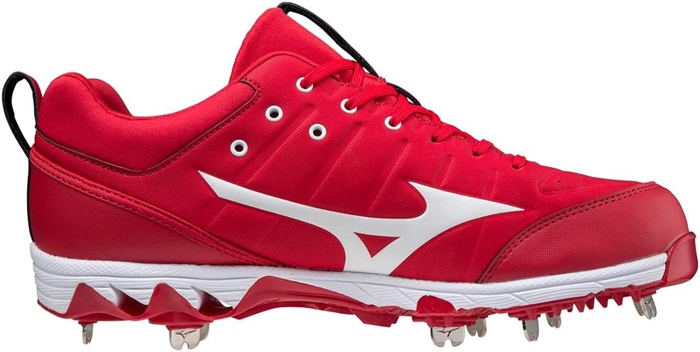 image:imageMizuno Mens 9Spike Ambition 2 Baseball ShoeRedwhite