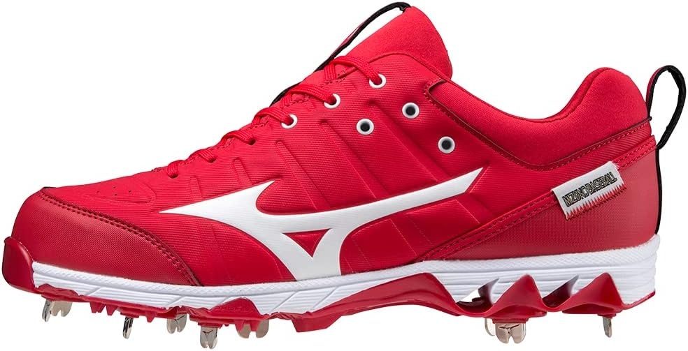 image:imageMizuno Mens 9Spike Ambition 2 Baseball ShoeRedwhite