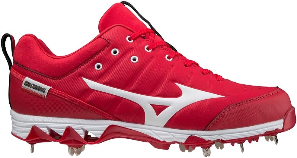 image:imageMizuno Mens 9Spike Ambition 2 Baseball ShoeRedwhite