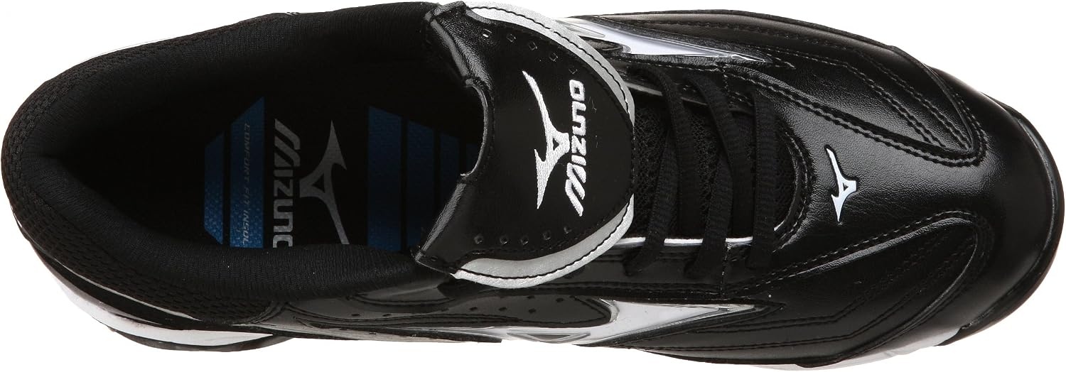 image:imageMizuno Mens 9Spike Classic G6 Low SwitchBlackWhite