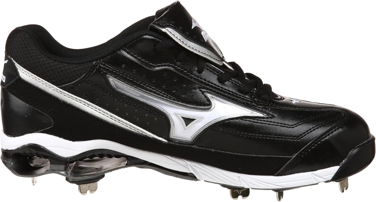 image:imageMizuno Mens 9Spike Classic G6 Low SwitchBlackWhite