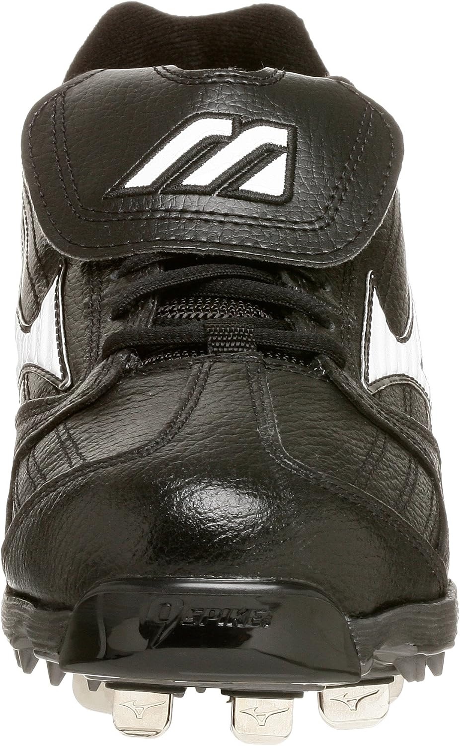 image:imageMizuno Mens 9Spike Classic Low G4 CleatBlackWhite