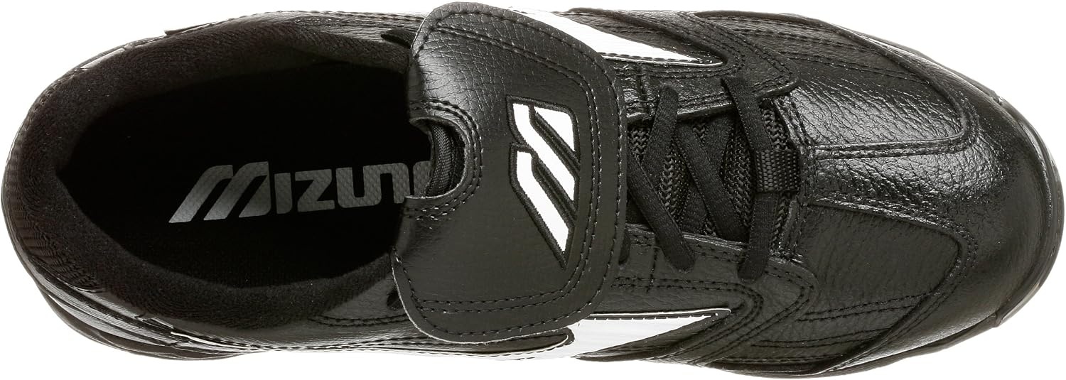 image:imageMizuno Mens 9Spike Classic Low G4 CleatBlackWhite