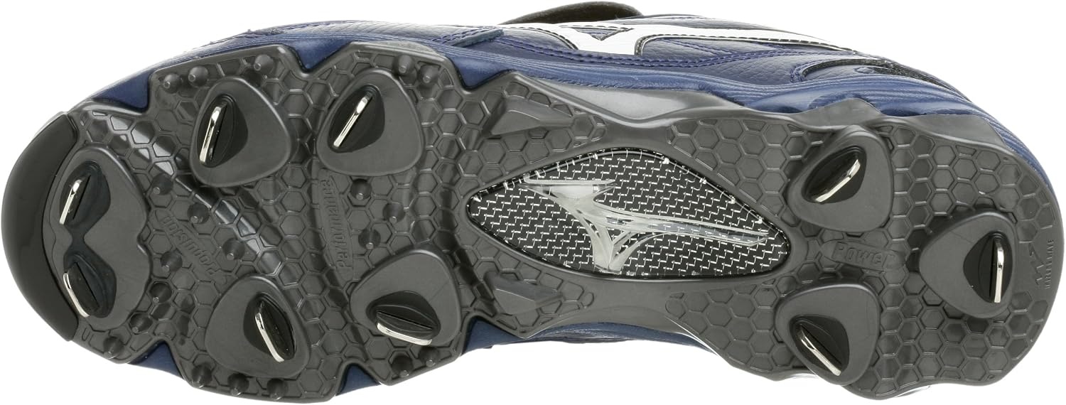 image:imageMizuno Mens 9Spike Classic Low G4 CleatRoyalWhite