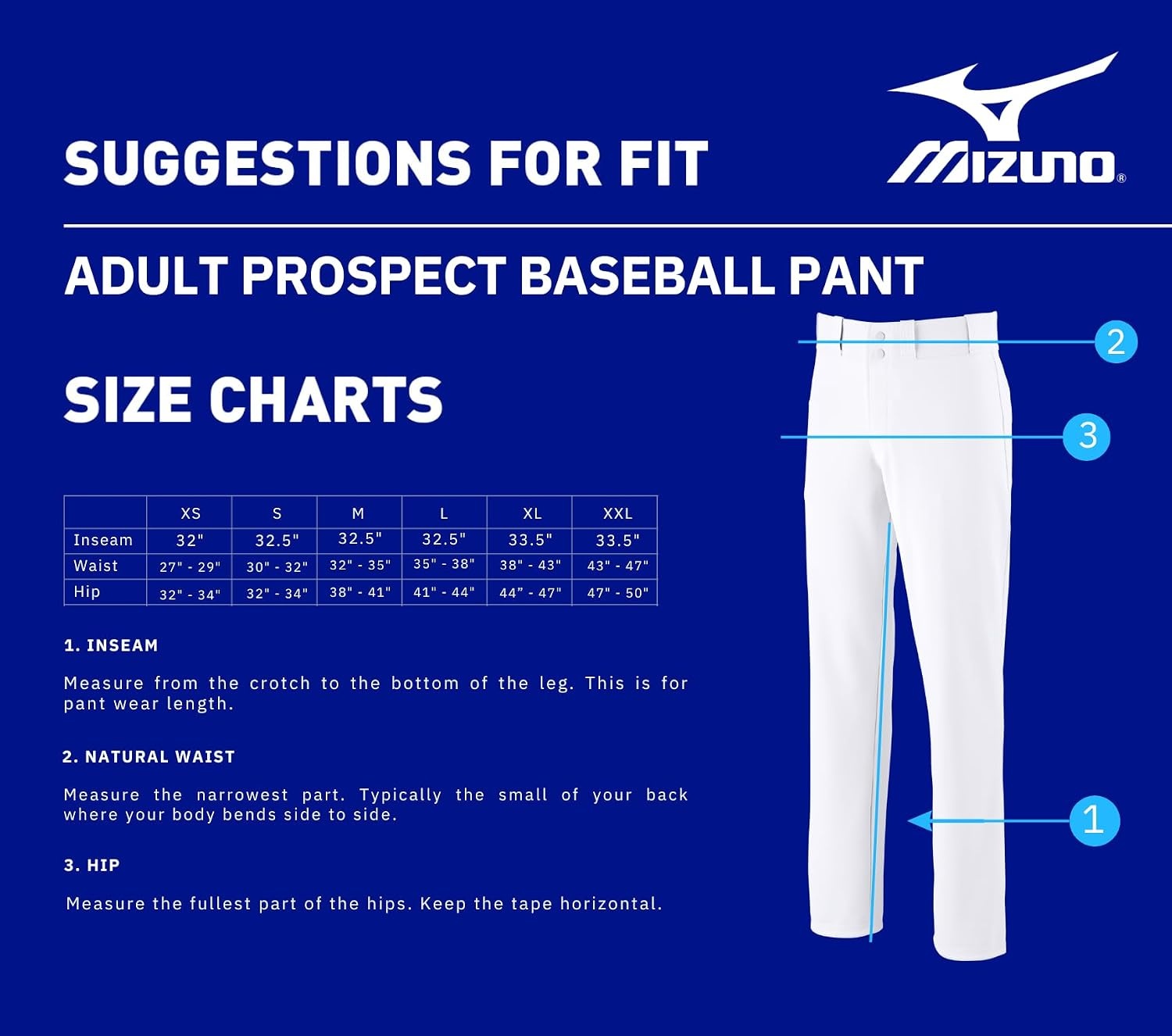 image:imageMizuno Mens Adult Prospect Baseball PantGrey