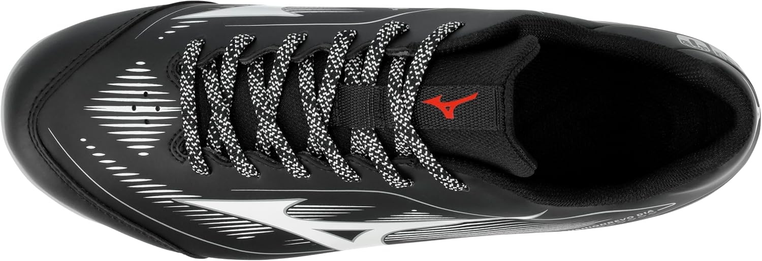 image:imageMizuno Mens Cushionrevo Diamond TPU SpikeBlackWhite