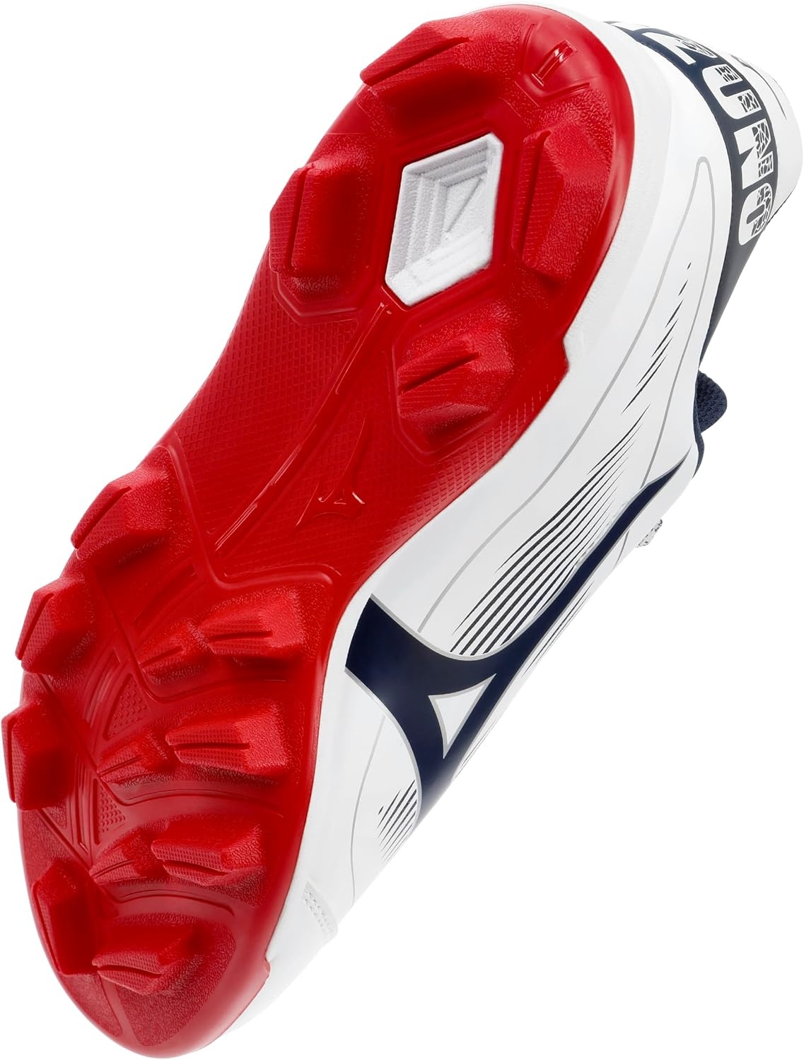image:imageMizuno Mens Cushionrevo Diamond TPU SpikeWhitenavy