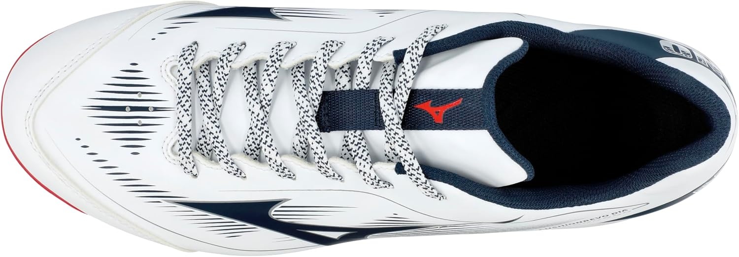 image:imageMizuno Mens Cushionrevo Diamond TPU SpikeWhitenavy