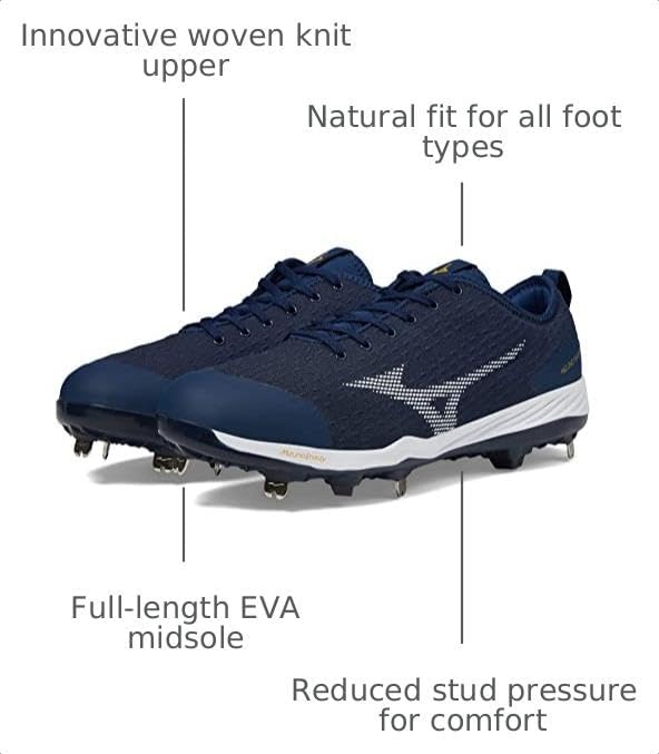 image:imageMizuno Mens Dominant 4Navywhite