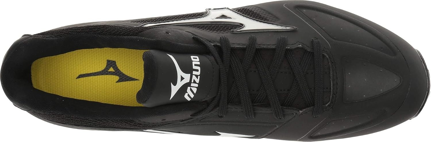 image:imageMizuno Mens Dominant Ic Baseball ShoeBlackWhite