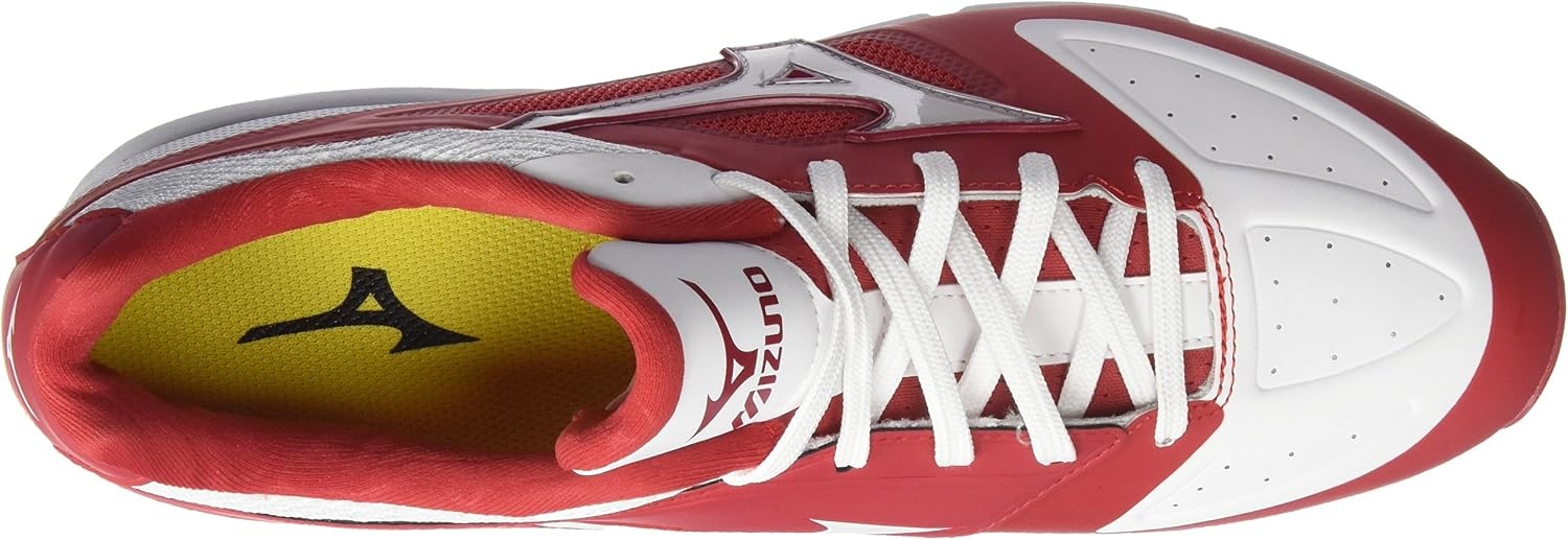 image:imageMizuno Mens Dominant Ic Baseball ShoeRedWhite