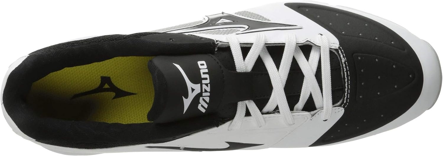 image:imageMizuno Mens Dominant Ic Baseball ShoeWhiteBlack