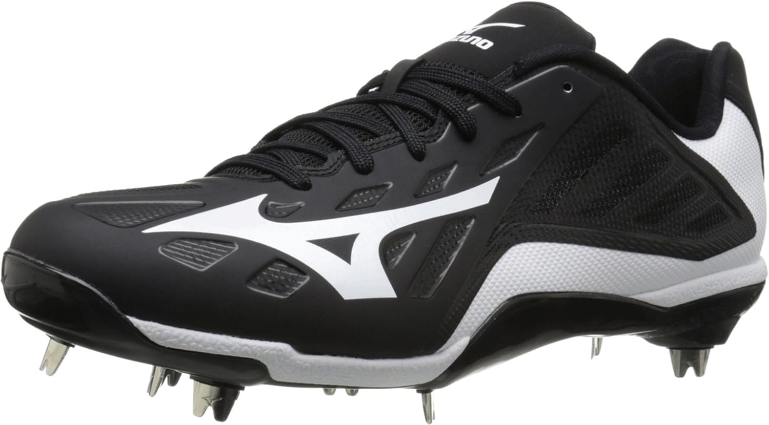 image:imageMizuno Mens Heist Iq Baseball ShoeBlackWhite