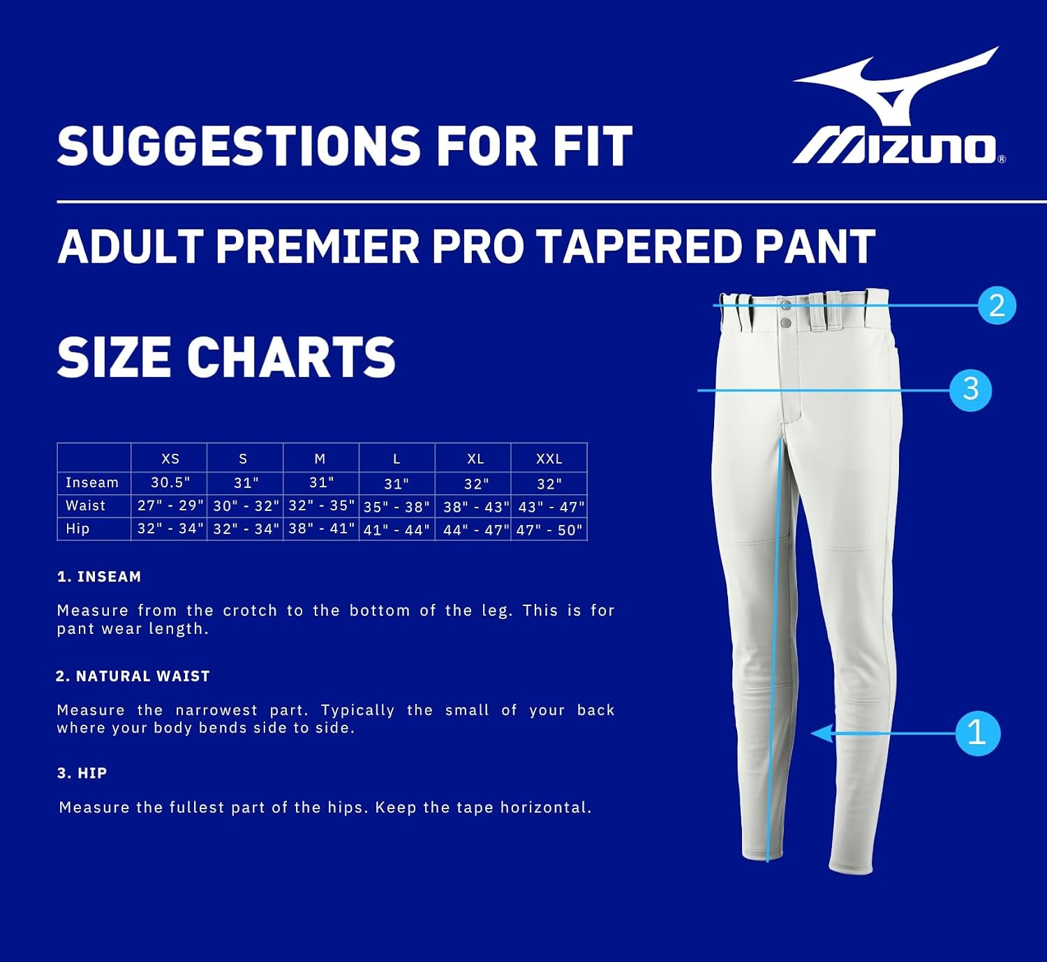 image:imageMizuno Mens Premier Pro Piped G2 Baseball PantBlack