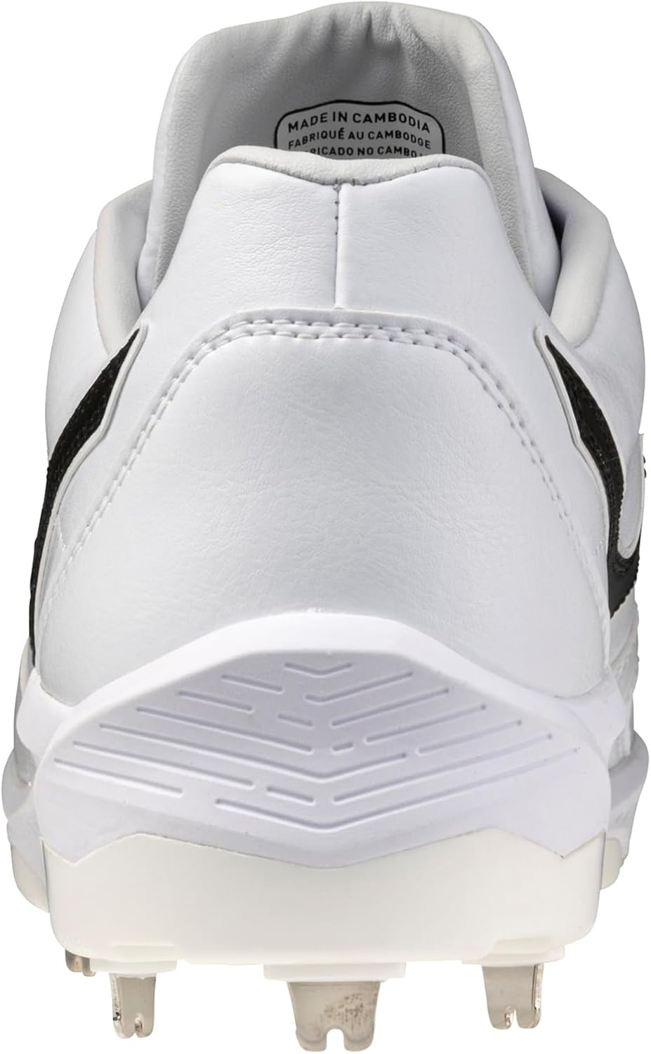 image:imageMizuno Mens Pro Select Metal Baseball Cleat White US Mens 115