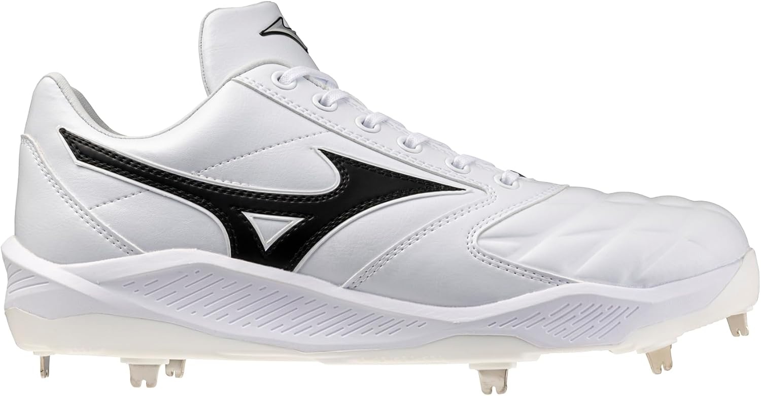 image:imageMizuno Mens Pro Select Metal Baseball Cleat White US Mens 13