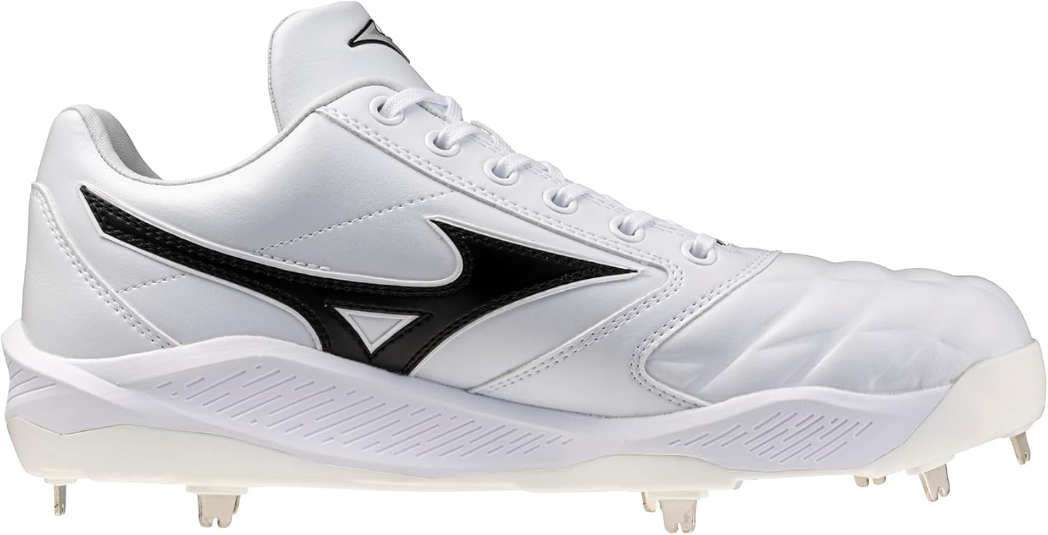 image:imageMizuno Mens Pro Select Metal Baseball Cleat White US Mens 13
