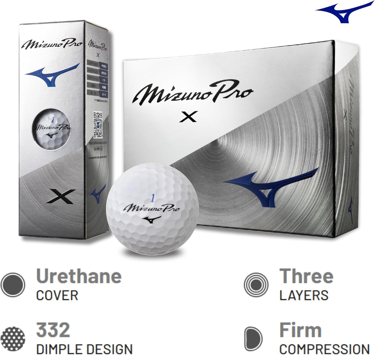 image:imageMizuno PRO X Golf BallWhite