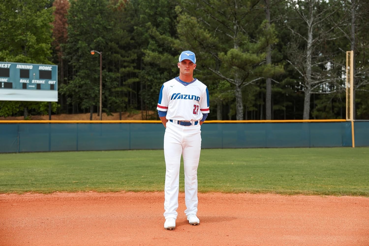 image:imageMizuno Premier Pro G2 Adult Baseball Pant with Hemmed Open Bottom Light Blue