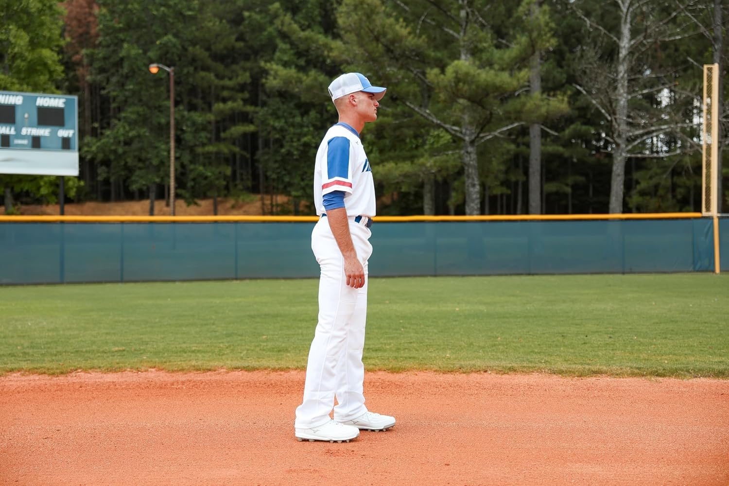 image:imageMizuno Premier Pro G2 Adult Baseball Pant with Hemmed Open Bottom Light Blue
