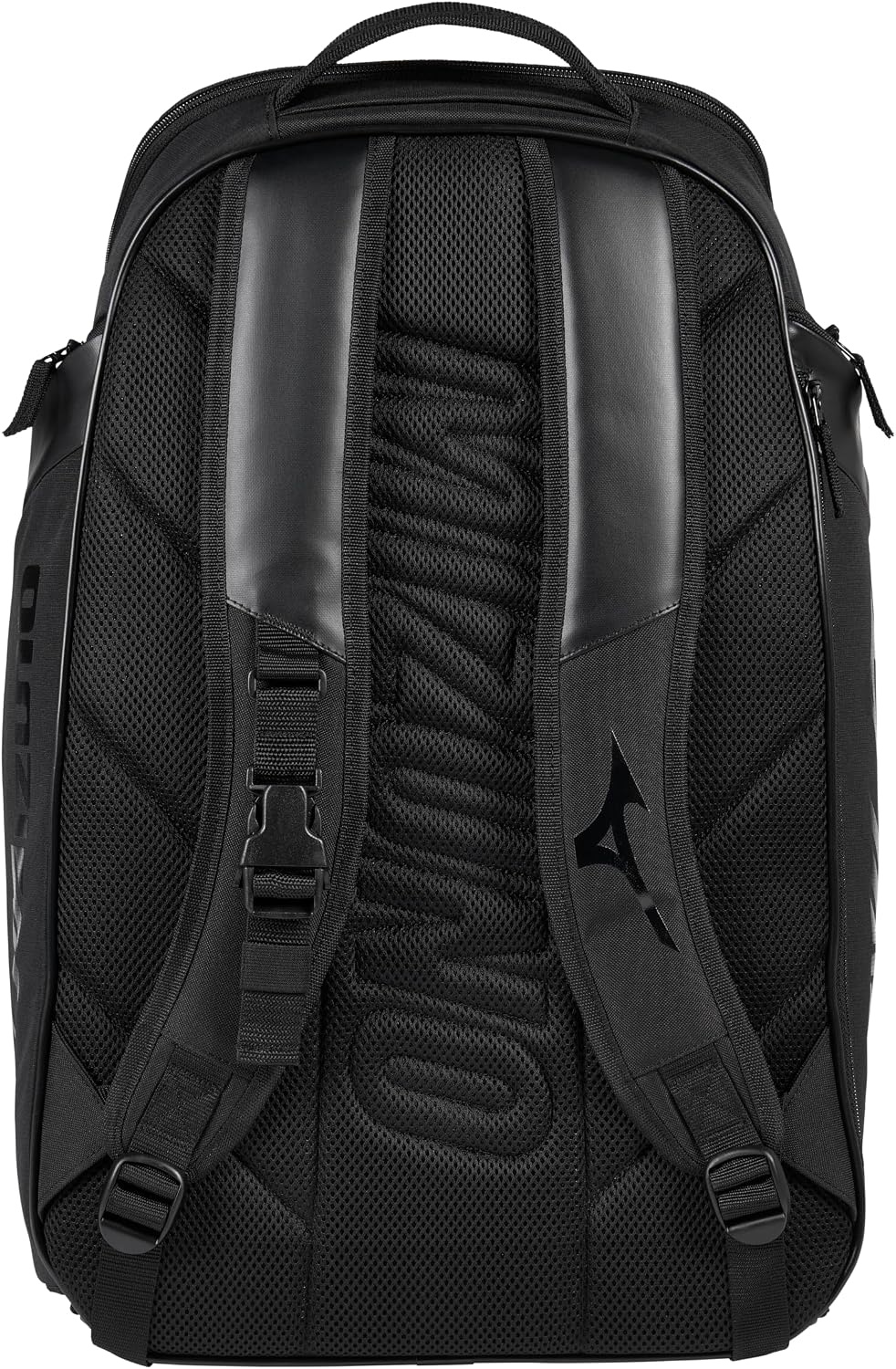 image:imageMizuno Pro Batpack 22 Baseball and Softball Bag 4 Bat Sleeves Molded Glove Compartment Laptop Sleeve Padded Back