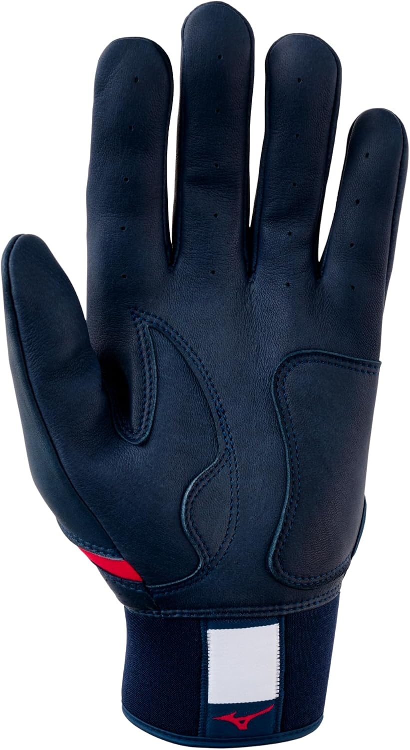 image:imageMizuno Pro Select Adult Baseball Batting GloveNavyRed